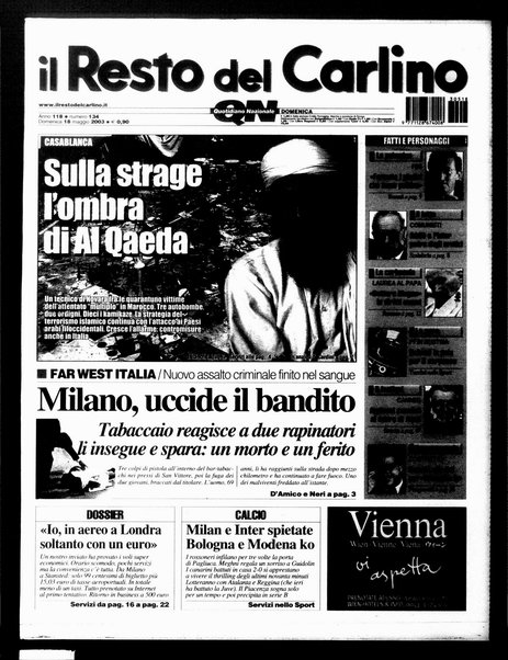 Il Resto del Carlino : giornale dell'Emilia